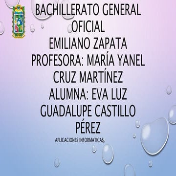 Bachillerato general oficial