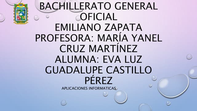 Bachillerato general oficial