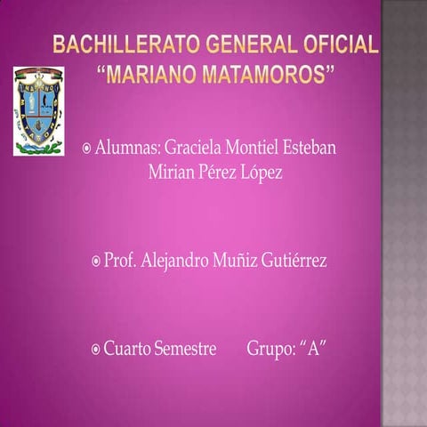 Bachillerato mariano matamoros