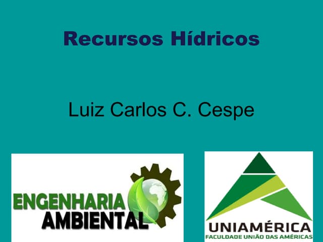 Recursos Hídricos