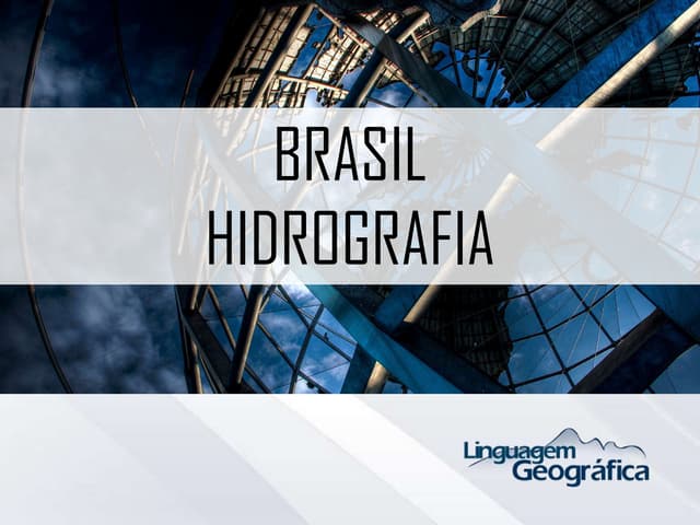 Bacias hidrogrficas do brasil