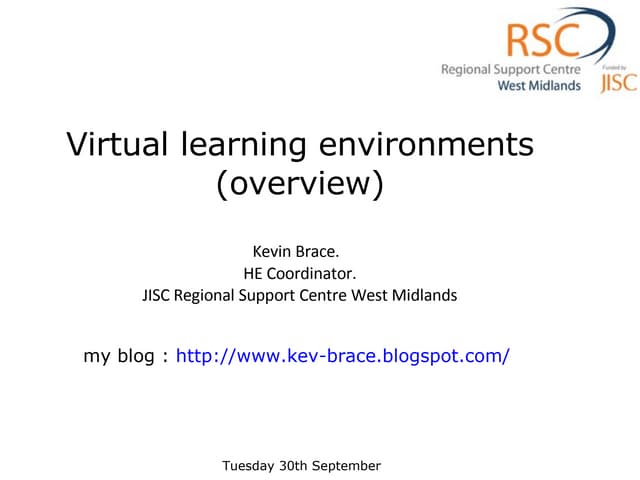 Back 2 Basics   What Can A Vle Do 4 U