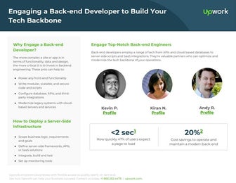 Engaging a Back-end Developer to Build Your Tech Backbone