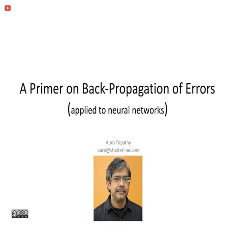 Back-propagation Primer