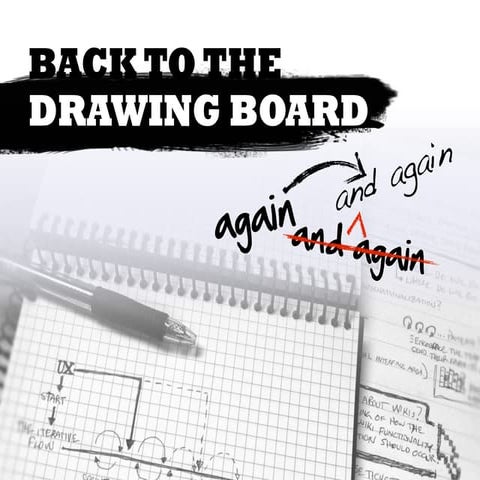 Back to the Drawing Board, Again and Again and Again