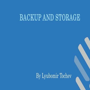 Back up-and-storage v1