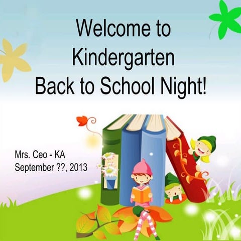 Ov kindergarten orientation powerpoint | PPT