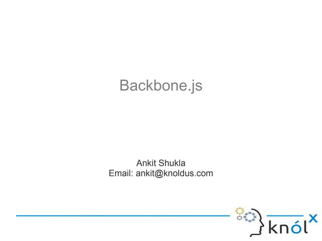 Backbonejs