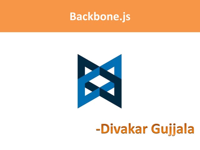 Backbonejs for beginners