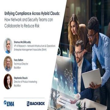 Unifying Compliance Across Hybrid Clouds: How Network and Security Teams Can ...