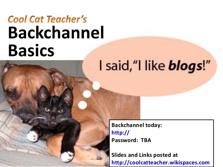 Backchannel Basics