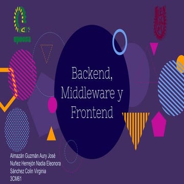 Backend middleware frontend (2) | PPT