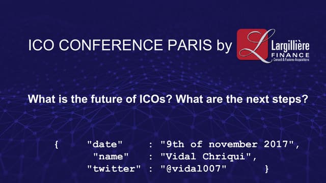 The future of ICOs - Thoughts after...