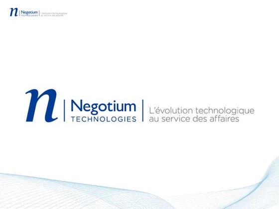 Seminaire Negotium - Back from Vegas - part1