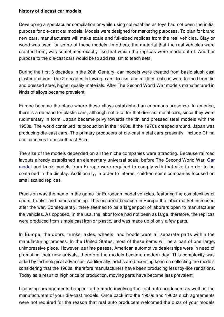 diecast model companies