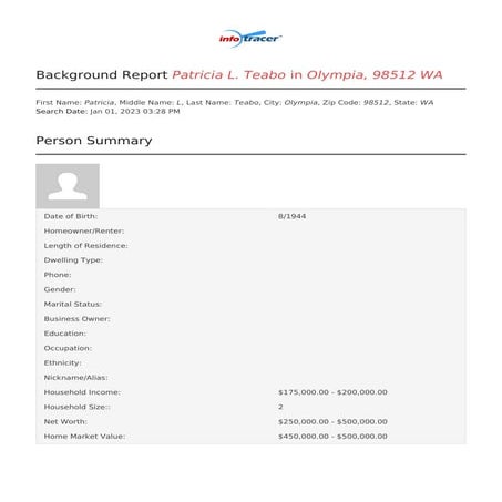 Background Report on Joshua Gabriel Spence in Seattle, 98117 WA.pdf