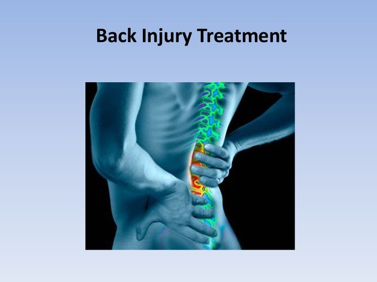 Back injury treatment