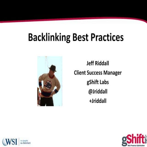 Backlinking Best Practices
