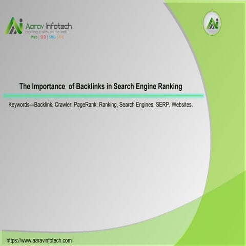 Importance of Backlinks In SEO