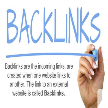 Backlinks - Complete Tutorial | List of Top 25 Backlink You Must Have