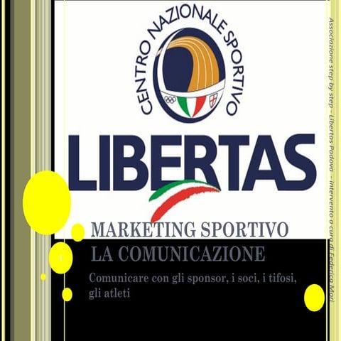 Comunicare in un'associazione sportiva
