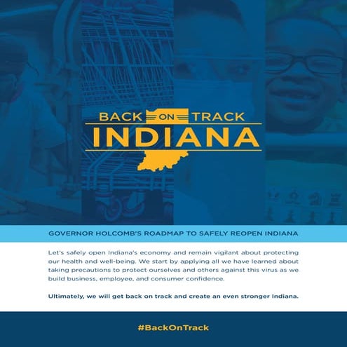 Holcomb Unveils Plan to "Reopen" Indiana