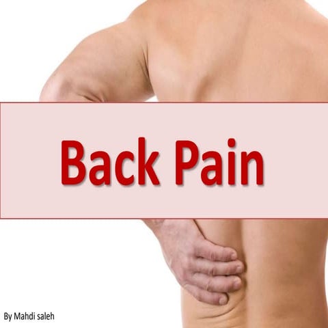 Back pain
