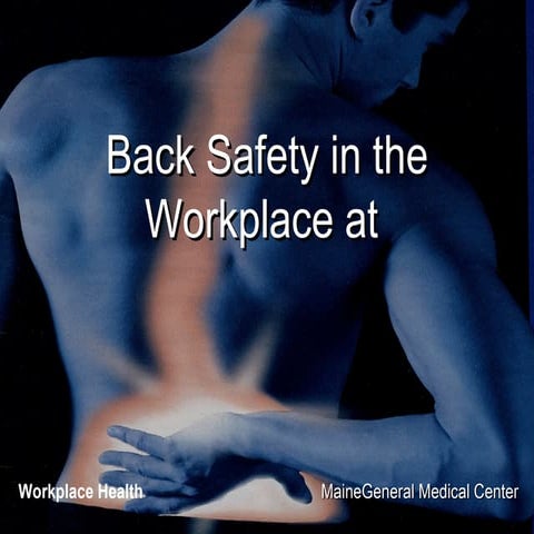 Back safety presentation