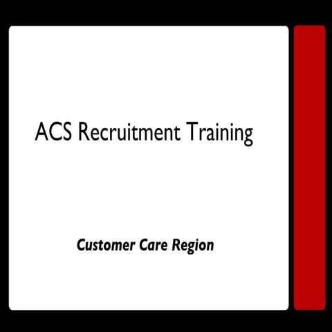 Back To Basics Recruiting   New Recruiter Training