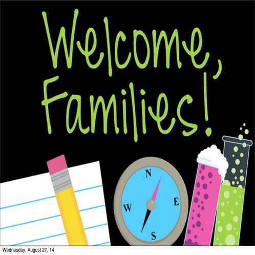 Back To School Presentation - 2014