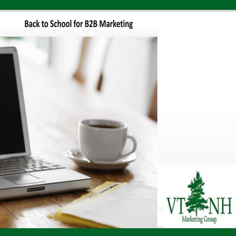 Back to school for b 2-b marketing