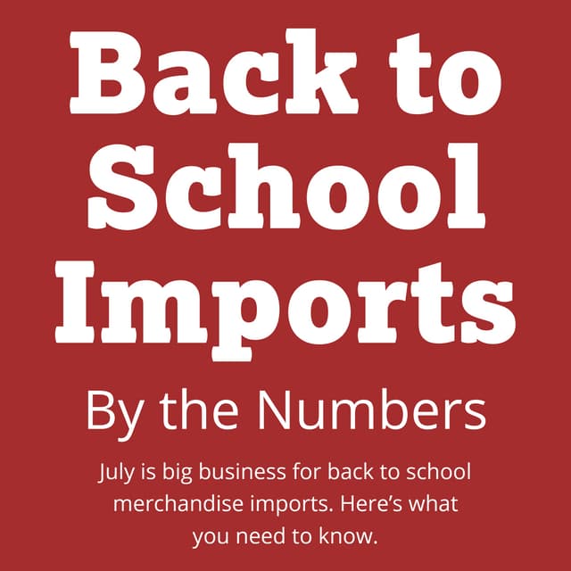 Back To School Imports