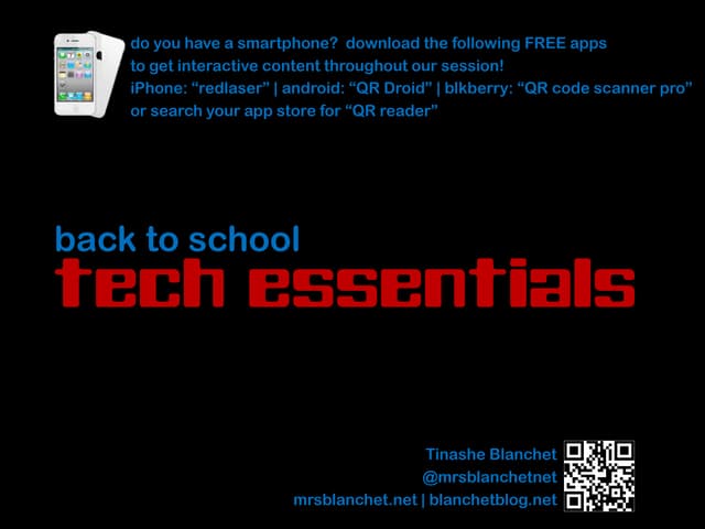 Back to school tech essentials