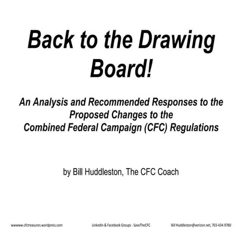 Back to the Drawing Board! Analysis of OPM Proposed CFC Changes