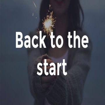 Back to the start