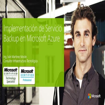 Introduccion Backup azure 