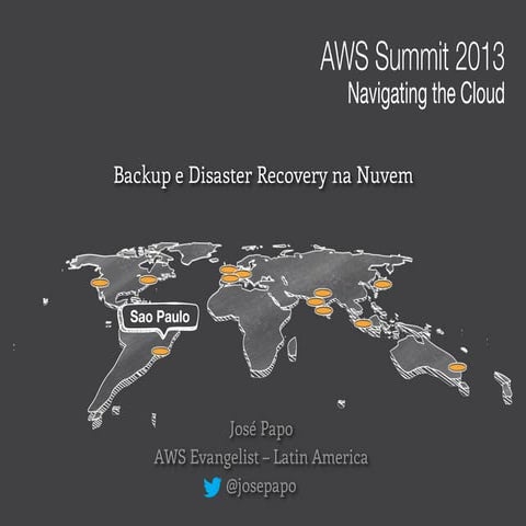 Backup e Disaster Recovery na Nuvem