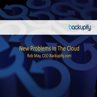 Backupify cloud inno presentation  ...