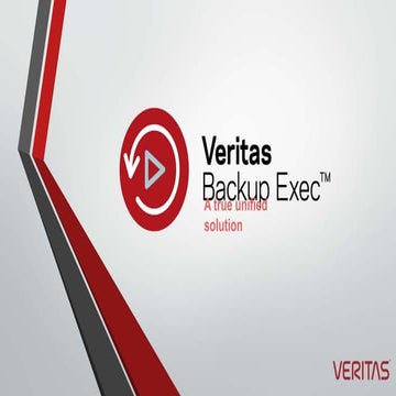 Backup Exec 21