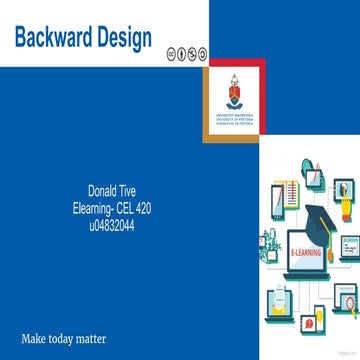 Backward design