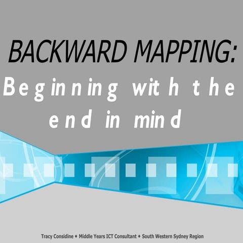 Backward mapping presentation