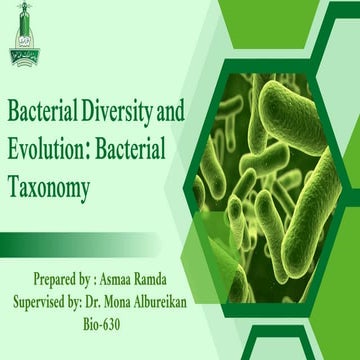 Bacterial Diversity and Evolution Bacterial Taxonomy Lecture (4)_.pdf