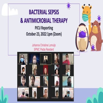 BACTERIAL SEPSIS AT THE PEDATRIC INTENSIVE CARE UNIT