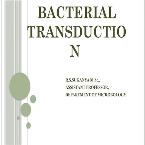 Bacterial Transduction and its types.pptx