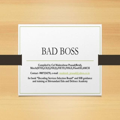 BAD BOSS.pptx