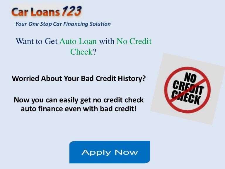 Bad Credit Car Loans No Credit Check, Best Auto Financing Option for