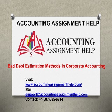Exploring Bad Debt Estimation Methods in Corporate Accounting