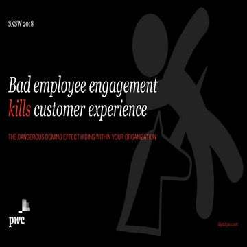Bad employee engagement kills customer experience [SXSW Panel Picker 2018]