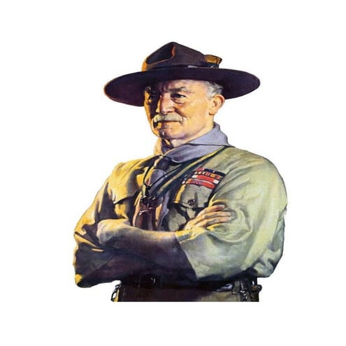 Imagen de baden power fundador de movimiento scouts