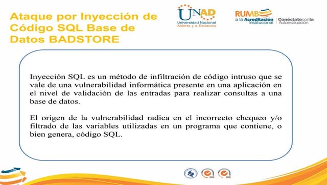 ATAQUE POR INYECCIÓN DE CÓDIGO SQL